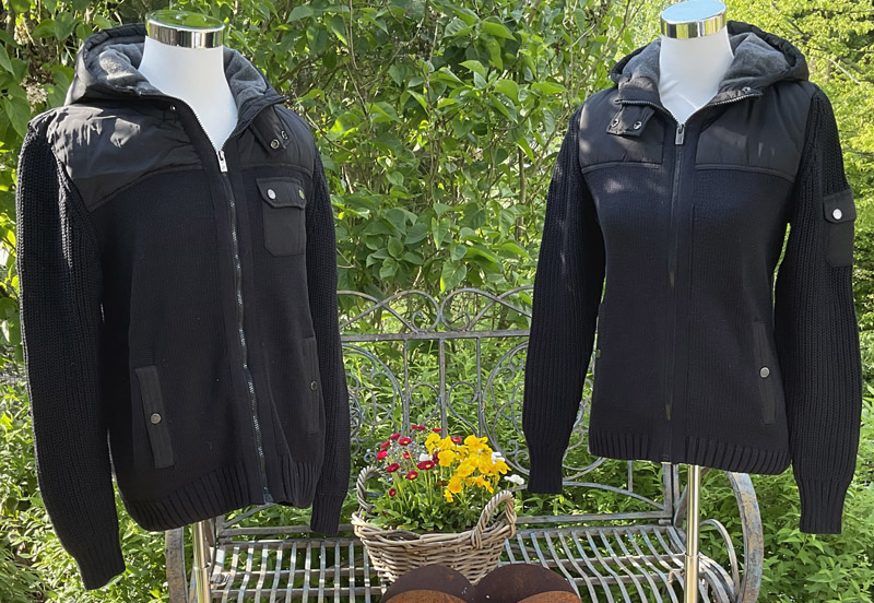 Kapuzenjacke Details