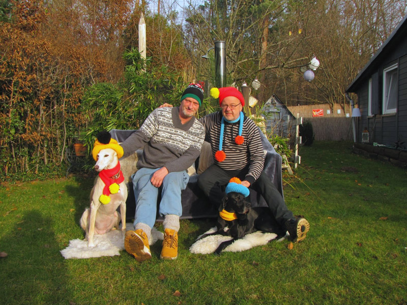 Wilma und Thadeus mit Familie