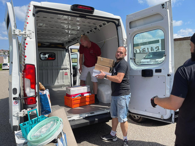 Transportunternehmer​ Dominik Müller