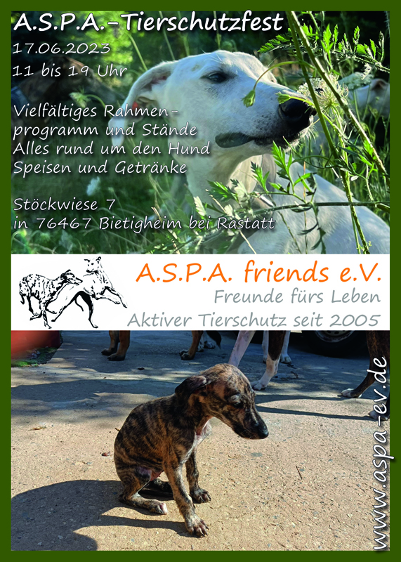 ASPA -Tierschutzfest 2023